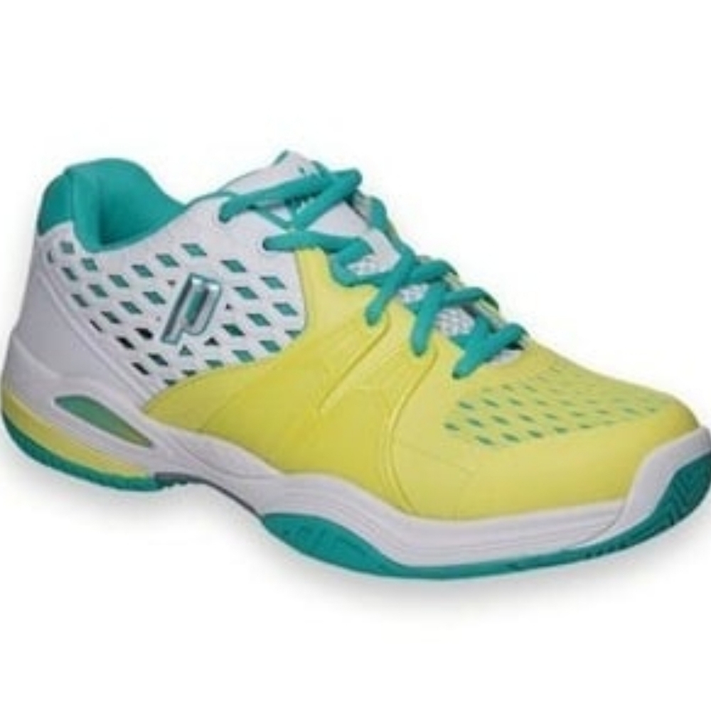 Prince Women's Warrior Clay Court Tennis Shoes in Neon Size 7